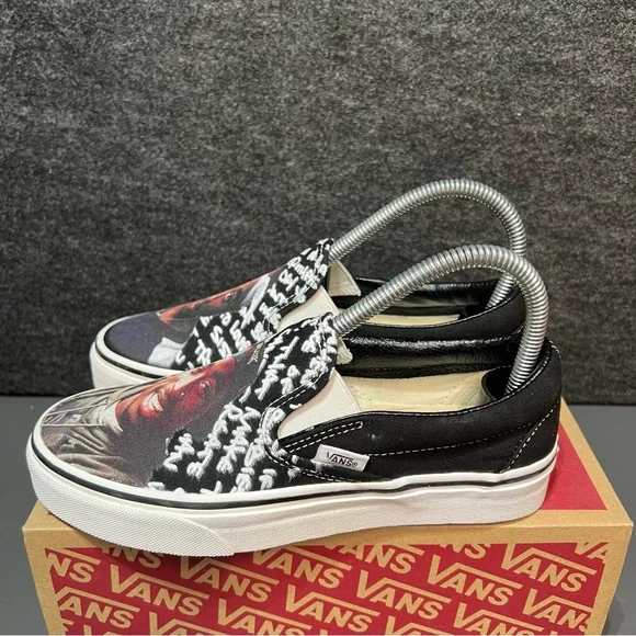 Vans “Tupac” Slip On Custom Vans Size 6 Women’s/4.5 Mens - Picture 5 of 13